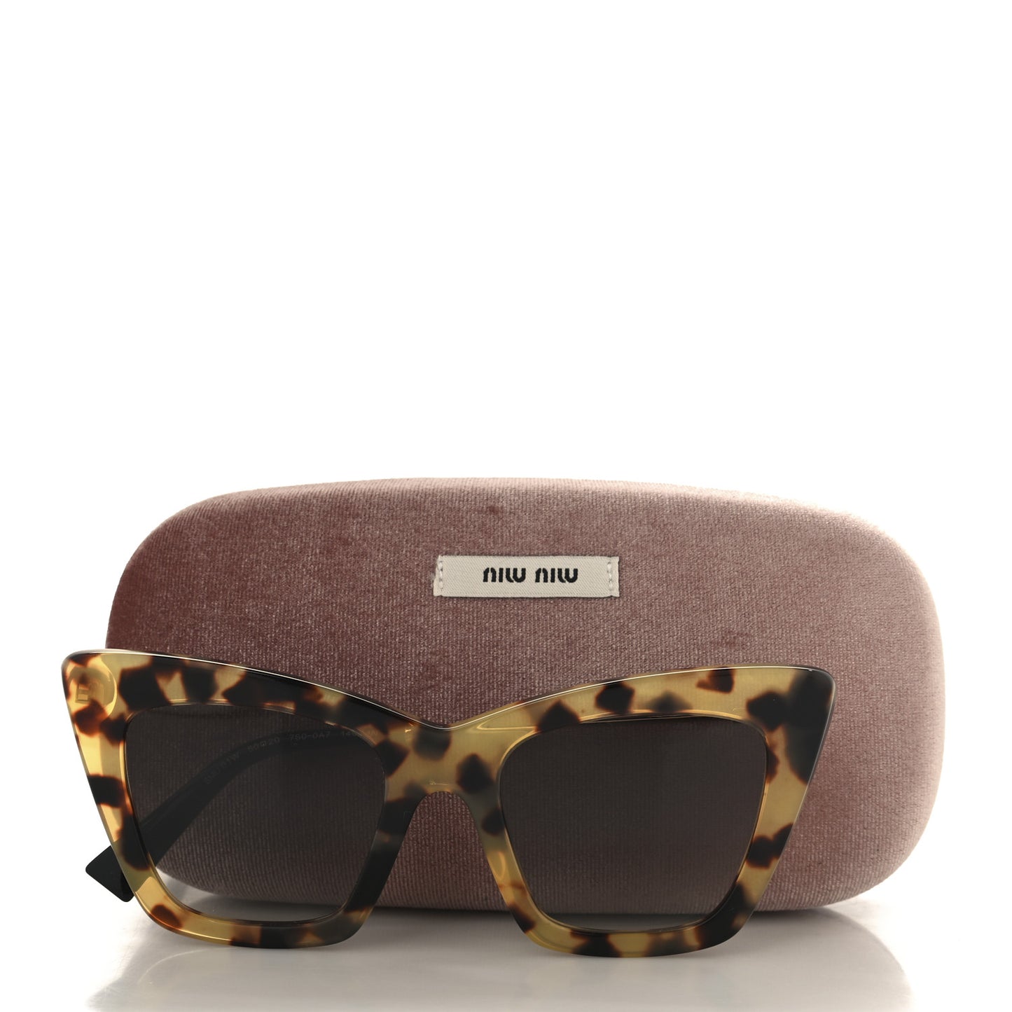 Acetate Metal Cat Eye SMU 01W Sunglasses Tortoise