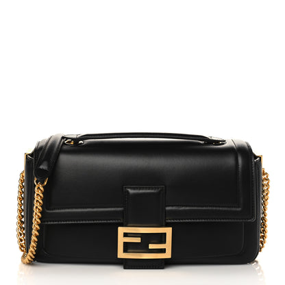 Fendi Nappa Apolo Chain Baguette Black 1 of 6