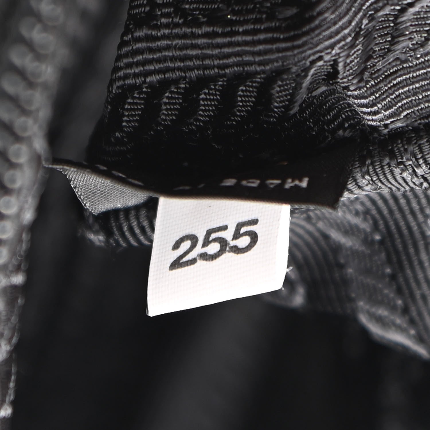 Prada Tessuto Nylon Saffiano Belt Bag Black 8 of 11