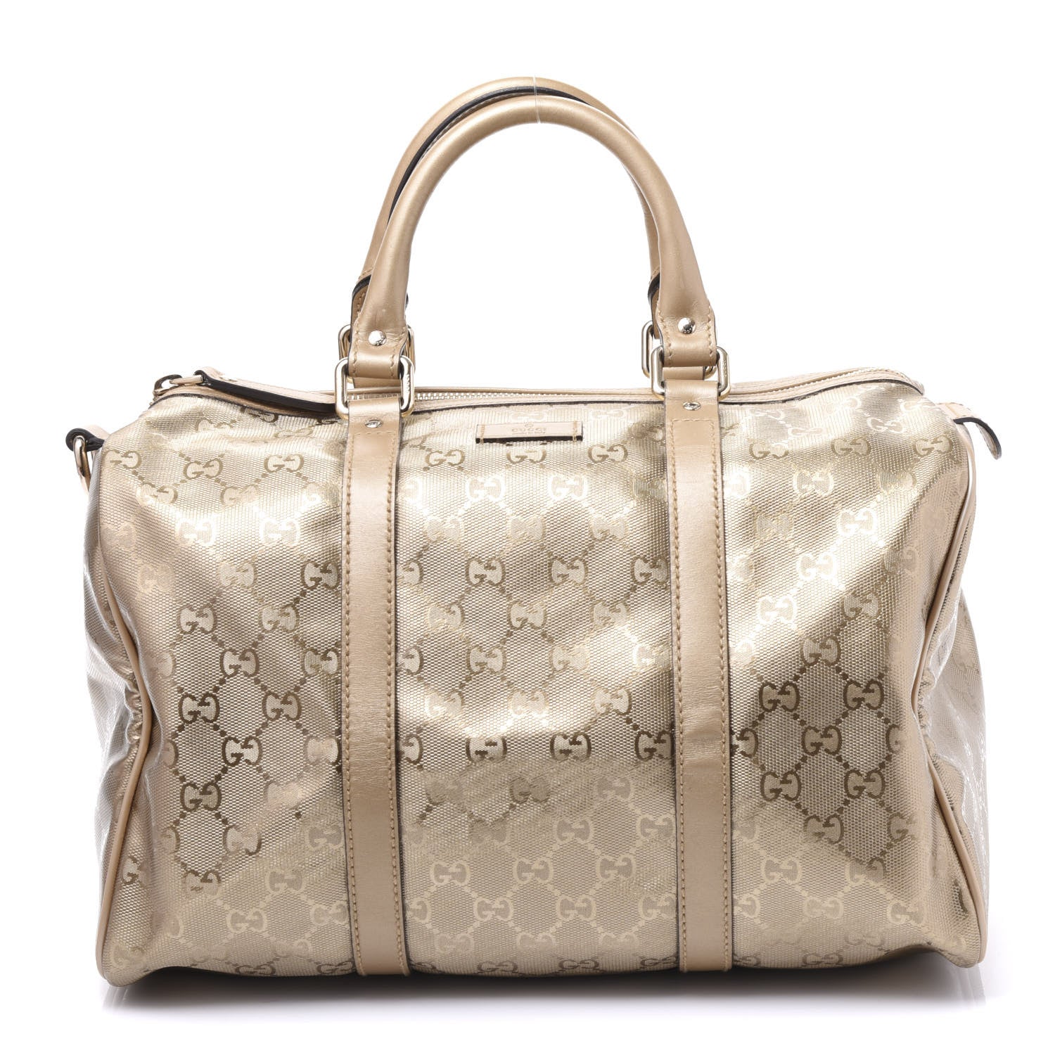 Gucci Imprime Monogram Medium Joy Boston Champagne 1 of 11