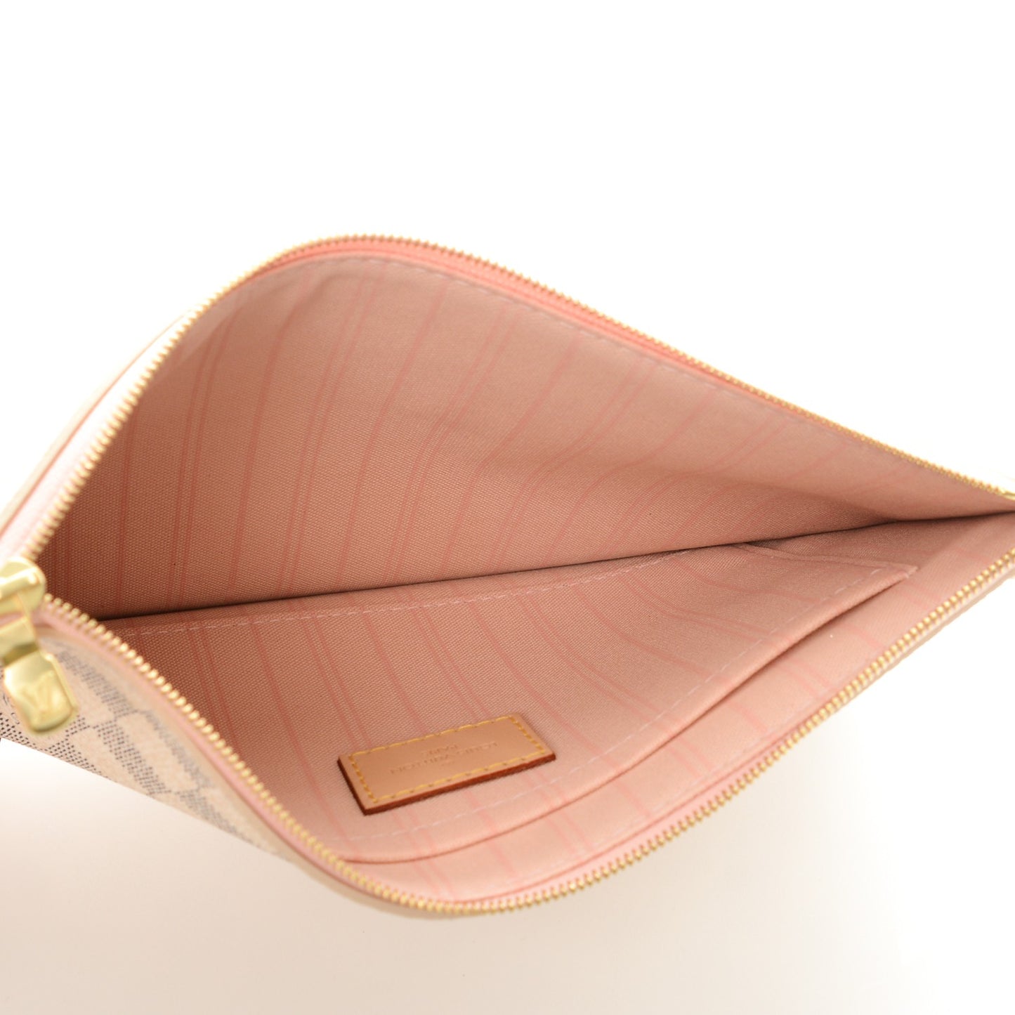 Damier Azur Neo Neverfull MM Rose Ballerine