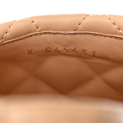Chanel Lambskin Quilted CC Turnlock Mules 40 Beige 7 of 9