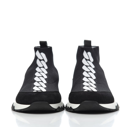 Hermes Mesh Volo Sneakers 38 Black 2 of 8