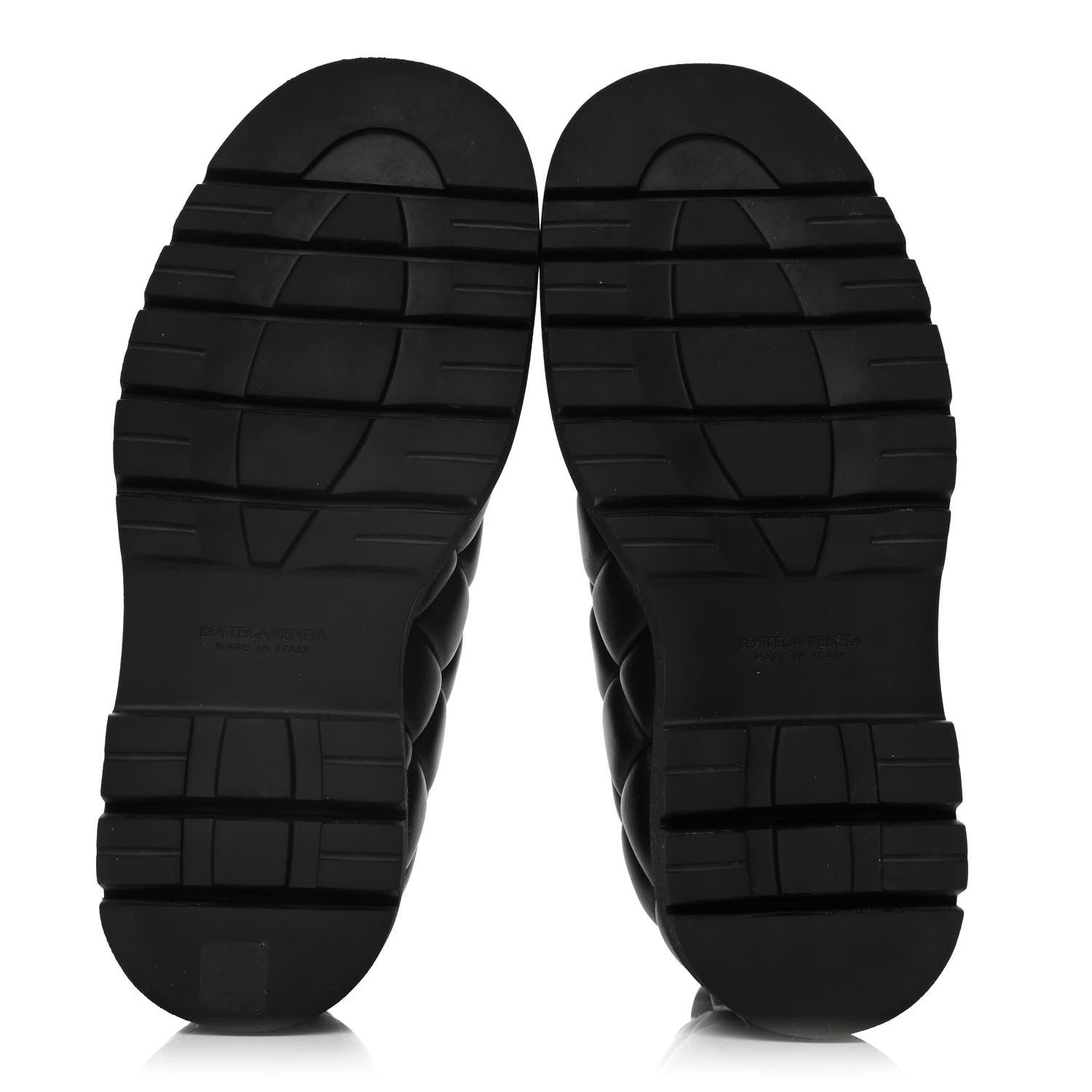 Bottega Veneta Lambskin Quilted Slip On Sneakers 41 Black 6 of 14