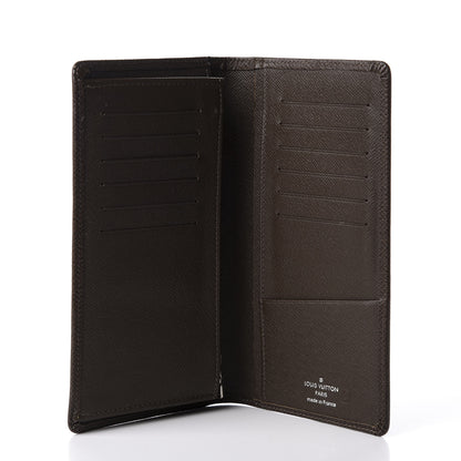 Louis Vuitton Taiga Brazza Wallet Grizzli 4 of 10