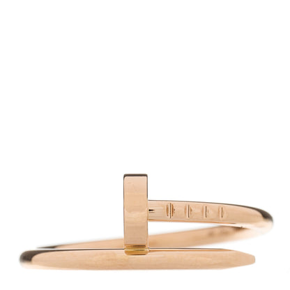 Cartier 18K Pink Gold Small Juste Un Clou Ring 52 6 1 of 5