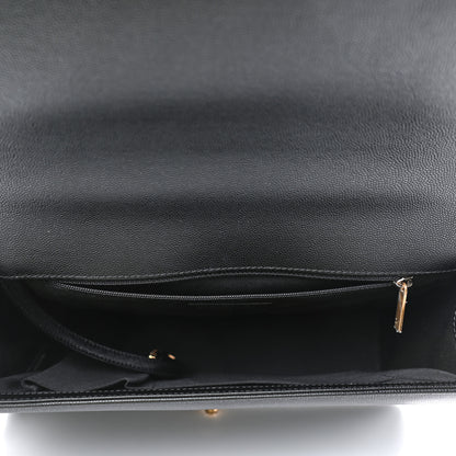 Chanel Caviar Quilted Large Boy Flap Black 4 of 4