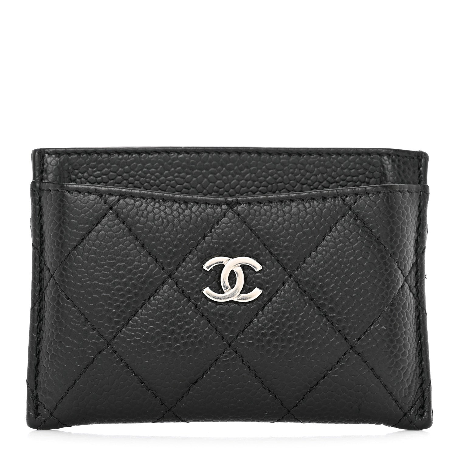 Chanel Caviar Quilted Card Holder Black 1 of 8