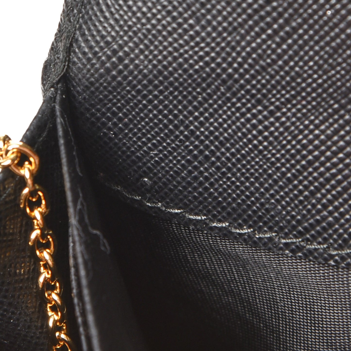 Saffiano Bow Continental Wallet Nero Black