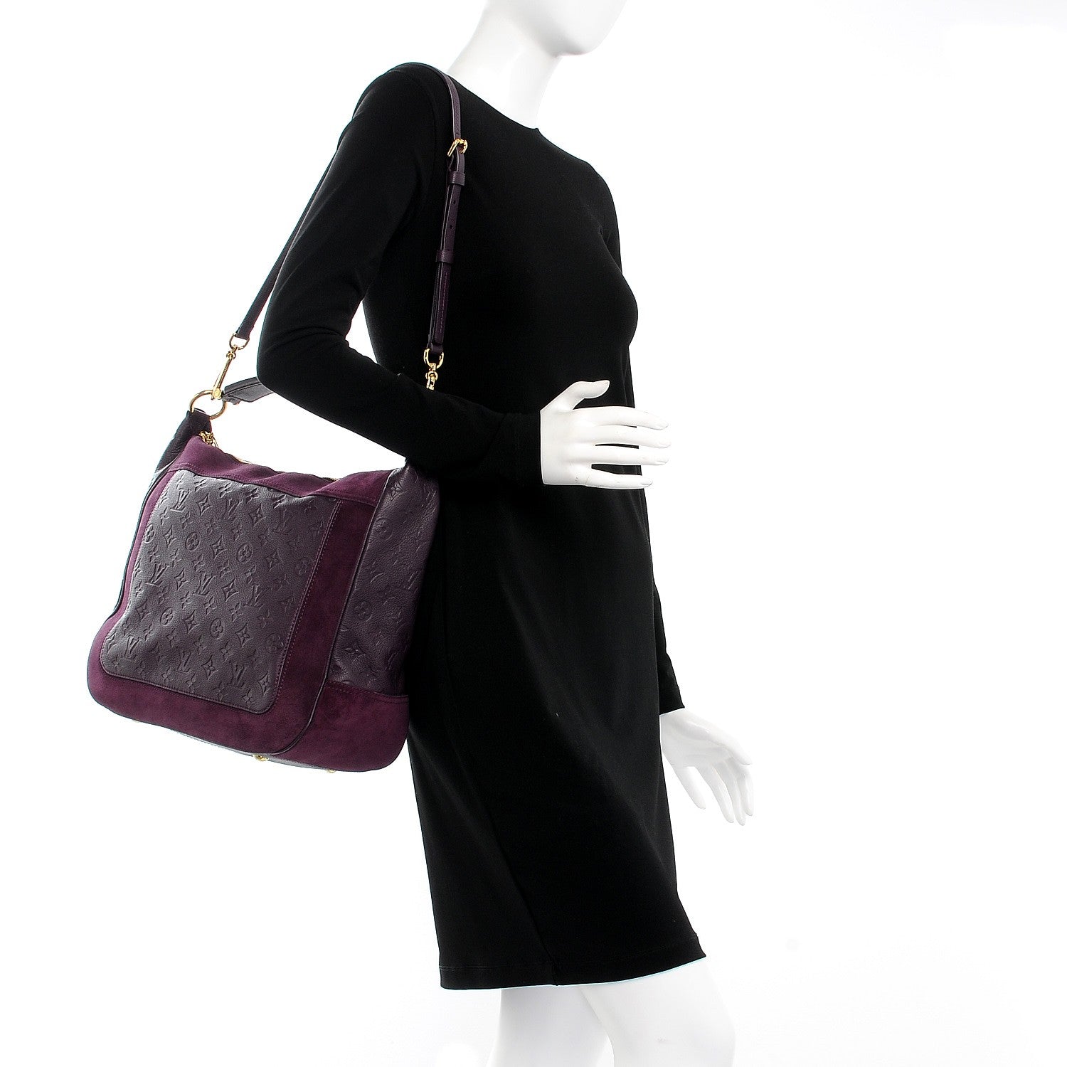 Louis Vuitton Empreinte Suede Audacieuse MM Aube 2 of 8