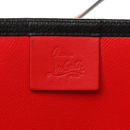 Christian Louboutin Calfskin Spikes East West Cabata Tote Black 7 of 10