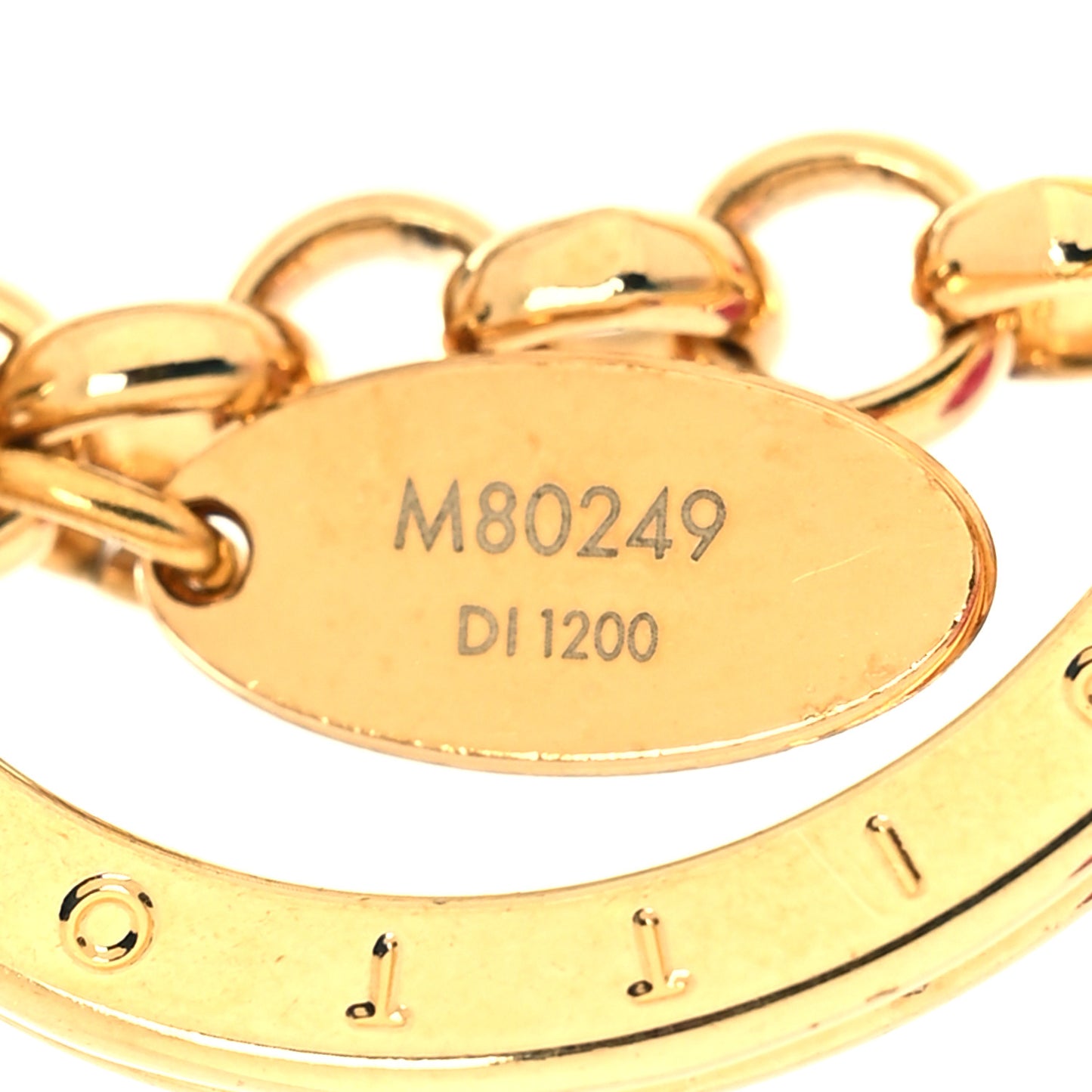Resin Wood Vivienne Valentine Bag Charm Key Holder