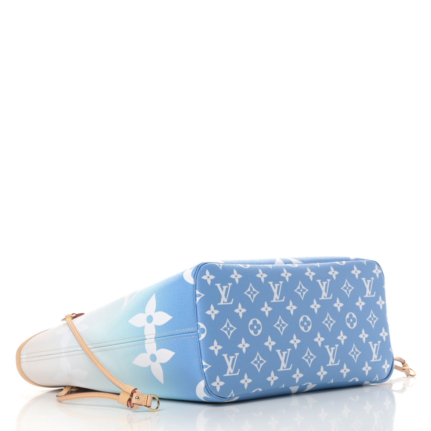 Monogram Giant By The Pool Neverfull MM Blue