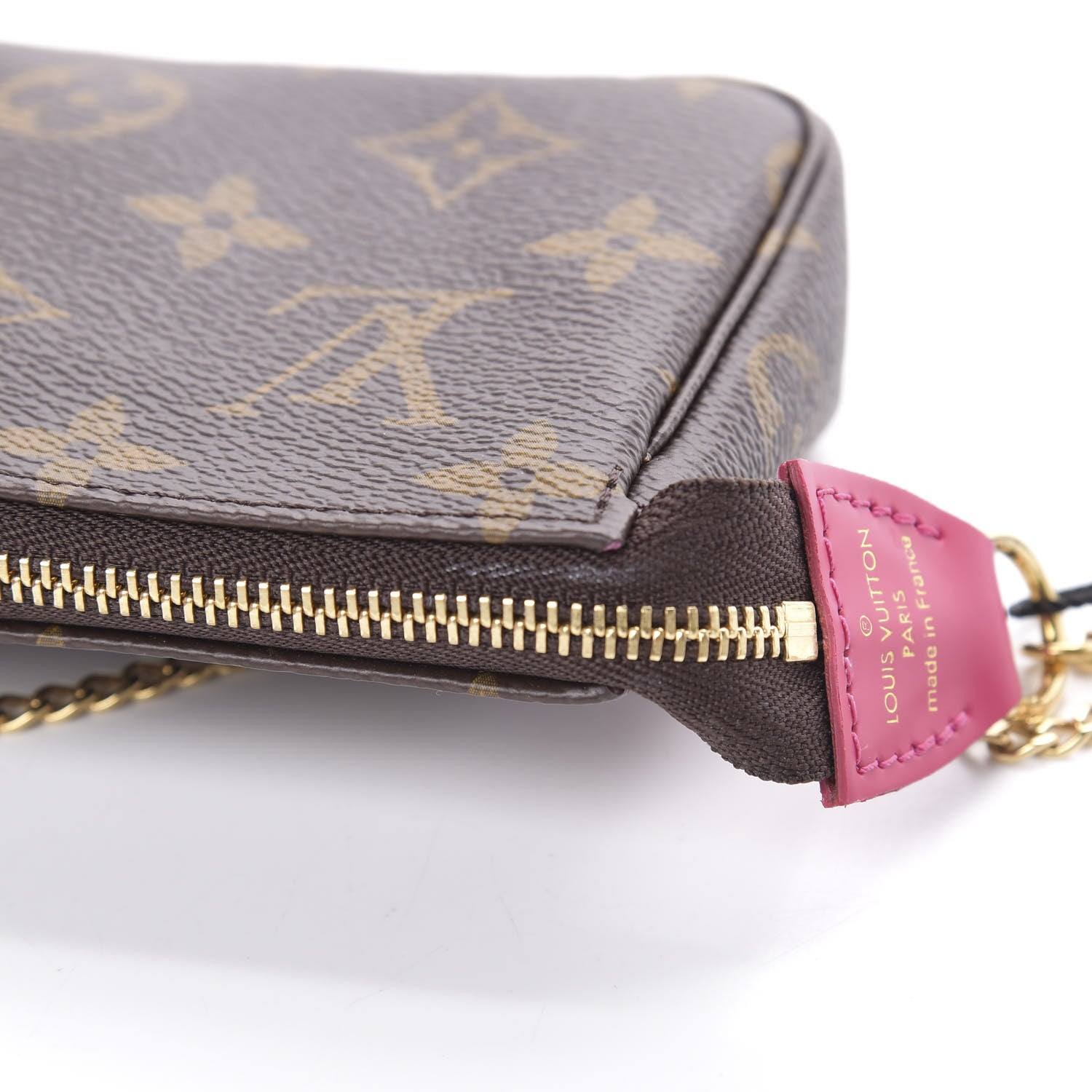 Louis Vuitton Monogram 2020 Christmas Animation Roller Coaster Mini Pochette Accessories Pivoine 8 of 9