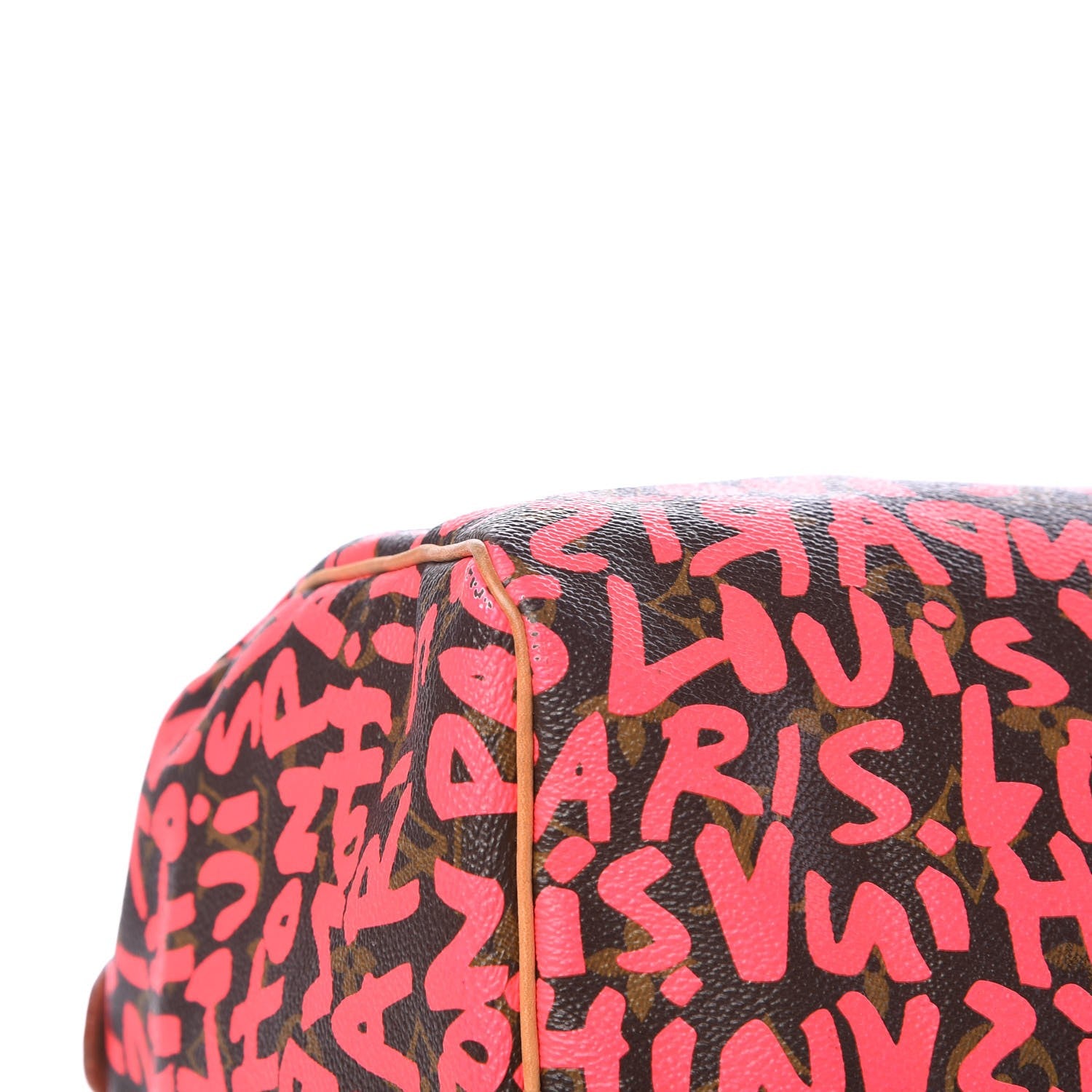 Louis Vuitton Monogram Graffiti Speedy 30 Fuchsia 9 of 12