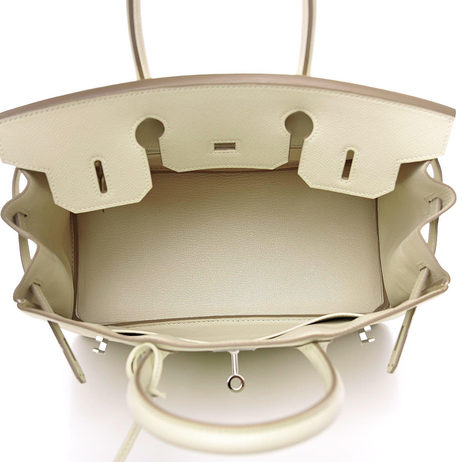 Hermes Epsom Birkin 30 Craie 6 of 31