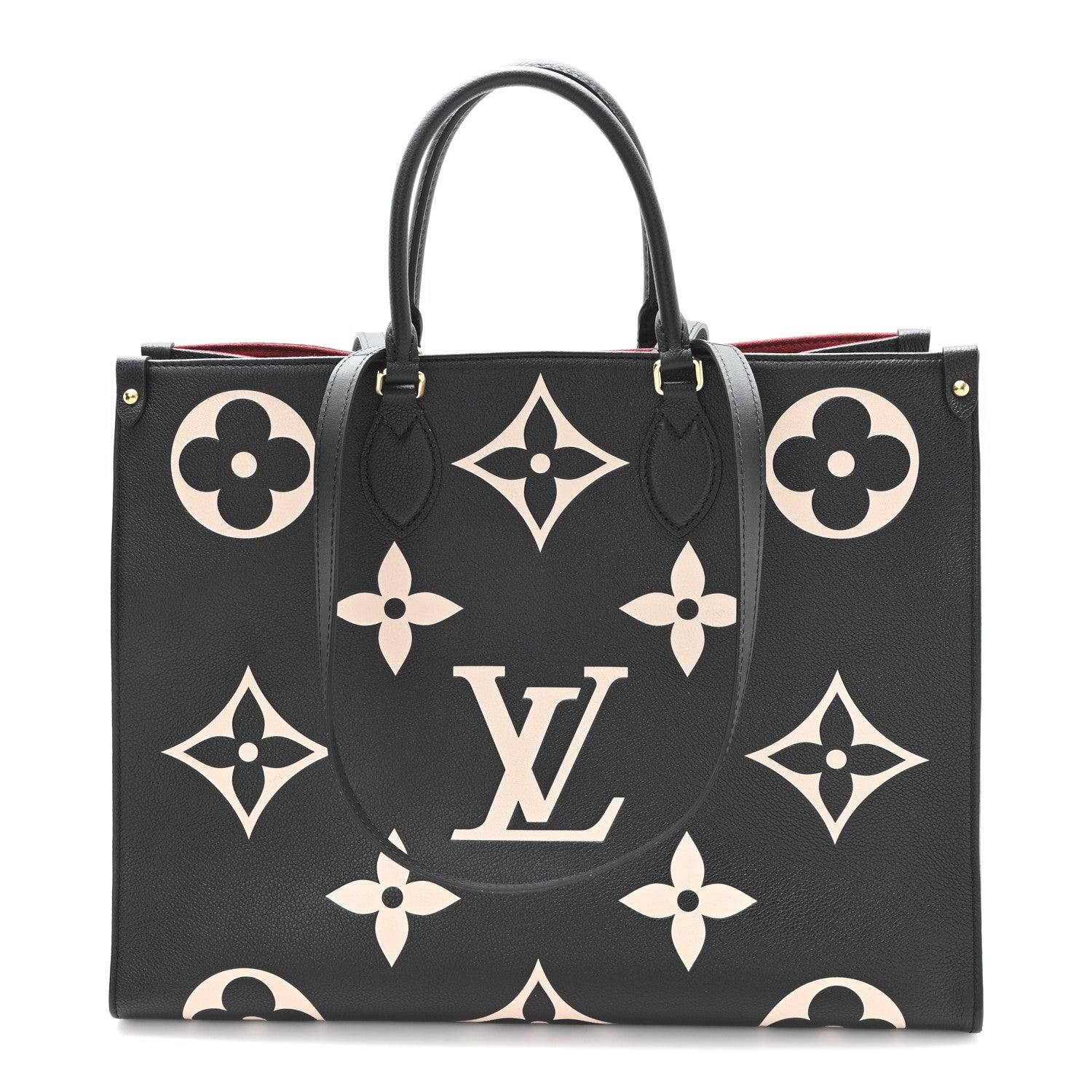 Louis Vuitton Empreinte Monogram Giant Onthego GM Black Beige 1 of 9