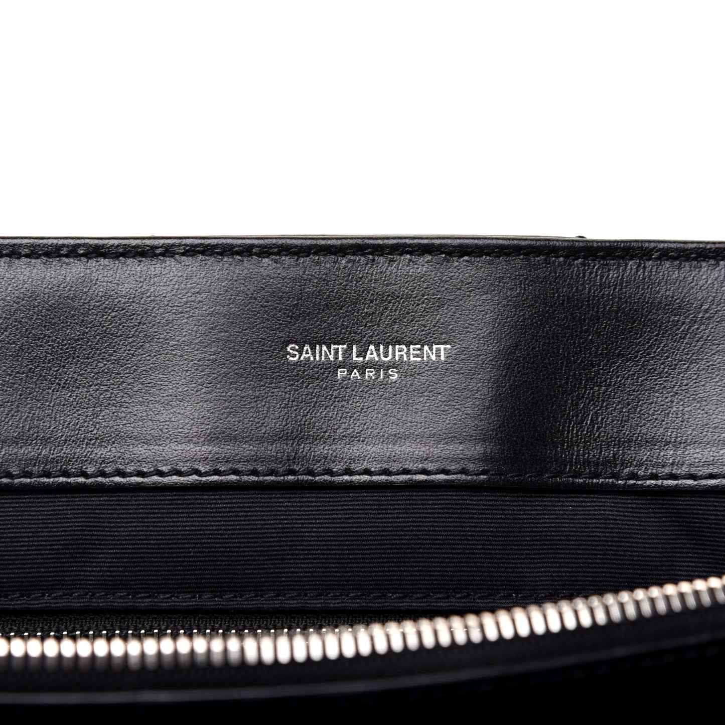 Calfskin Y Quilted Monogram Large Loulou Chain Satchel Black