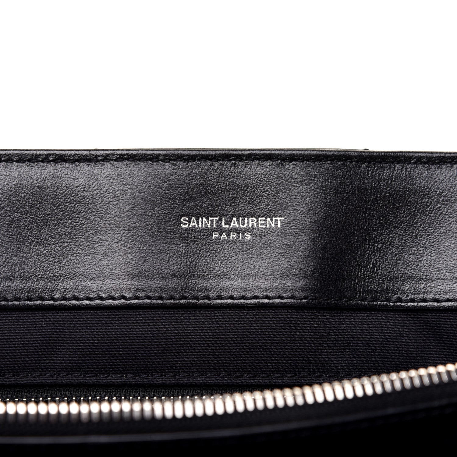 Saint Laurent Calfskin Y Quilted Monogram Large Loulou Chain Satchel Black 10 of 11