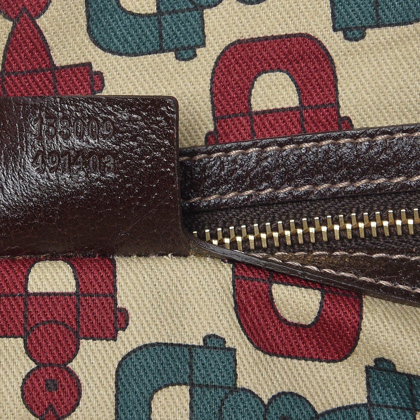 Guccissima Suede Charmy Tote Brown