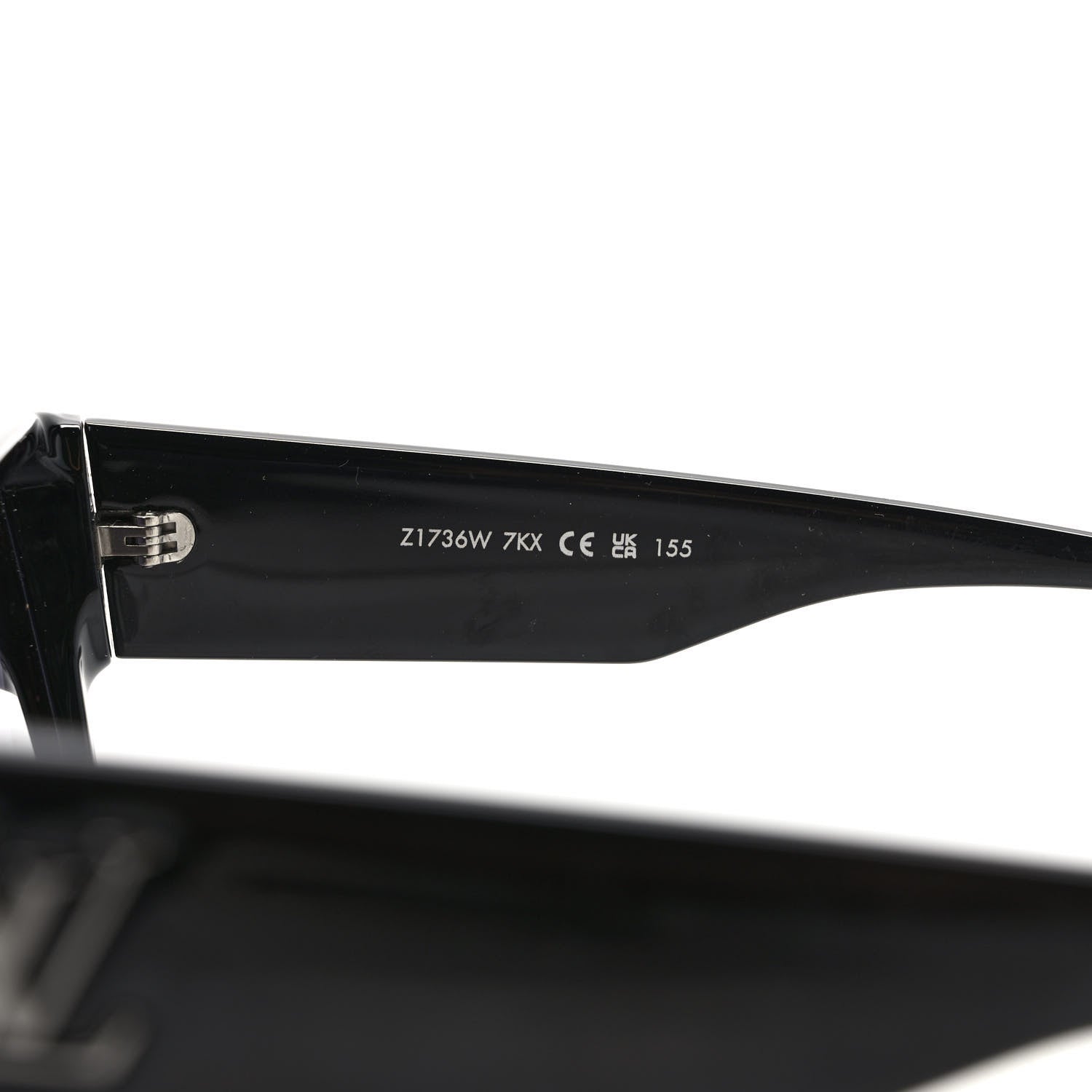 Louis Vuitton Acetate Swarovski Crystal Cyclone Sunglasses Z1736W Black 7 of 9