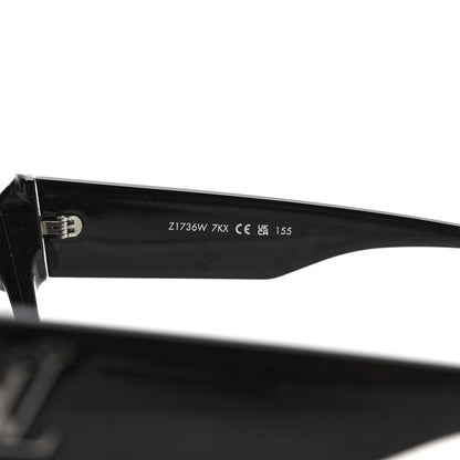 Louis Vuitton Acetate Swarovski Crystal Cyclone Sunglasses Z1736W Black 7 of 9