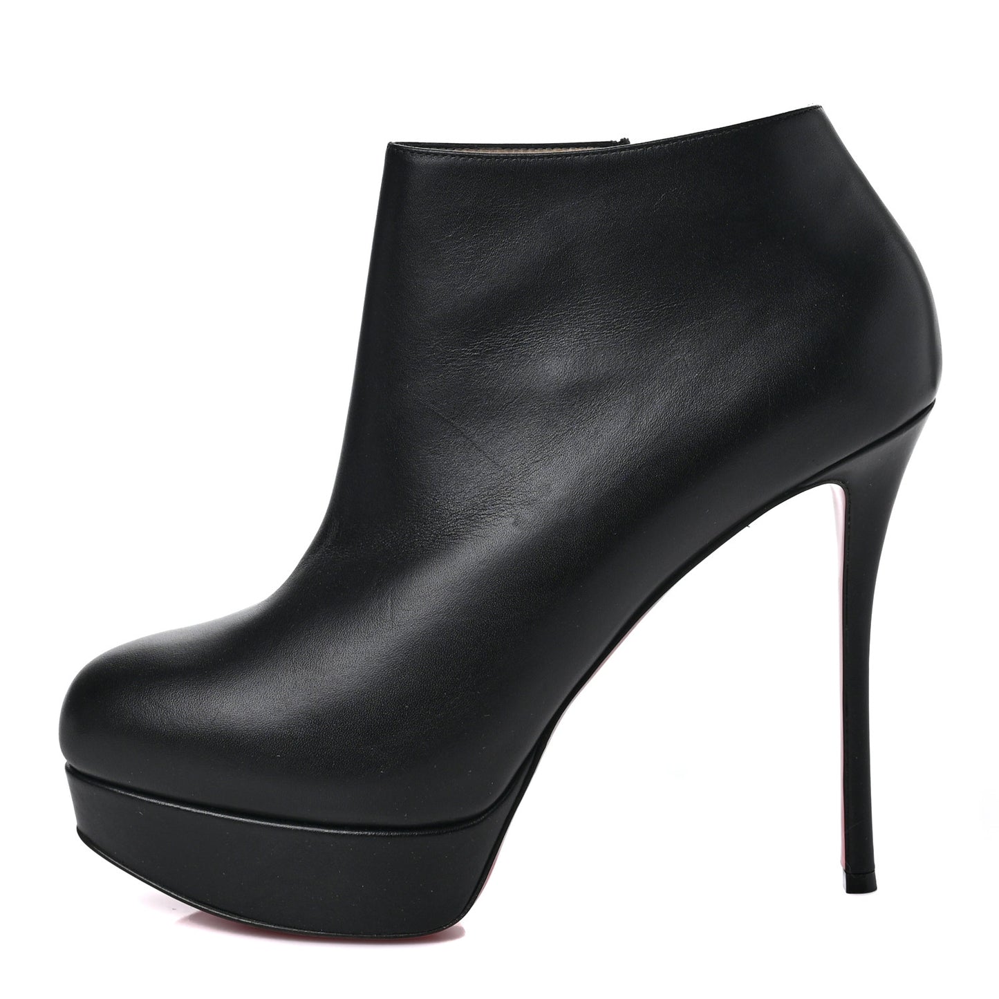 Calfskin Dirdibootie 130 Ankle Booties 40 Black