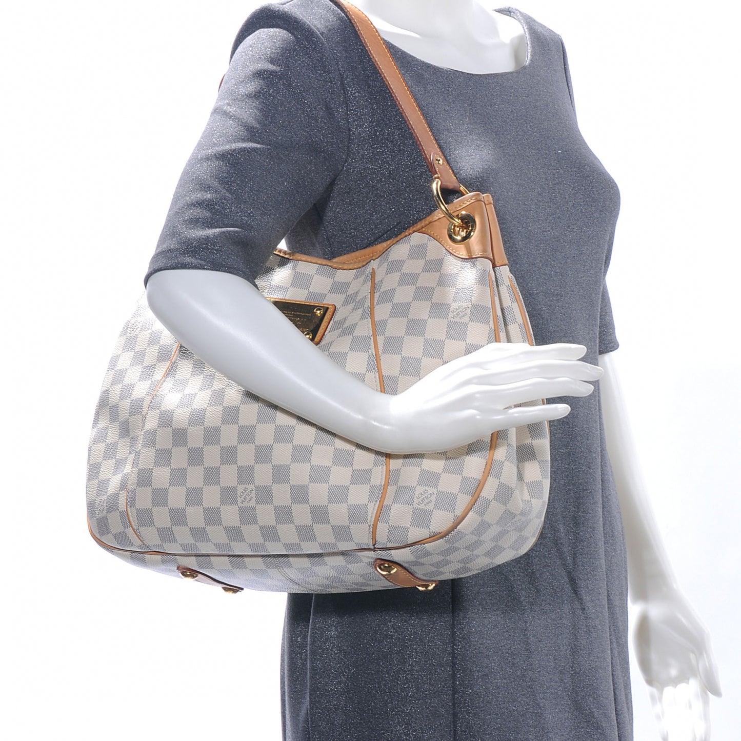 Damier Azur Galliera GM