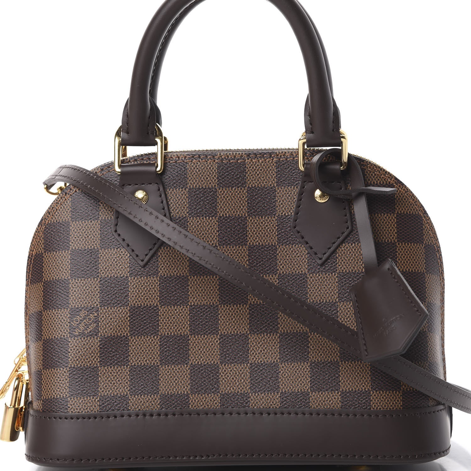 Louis Vuitton Damier Ebene Alma BB 7 of 10