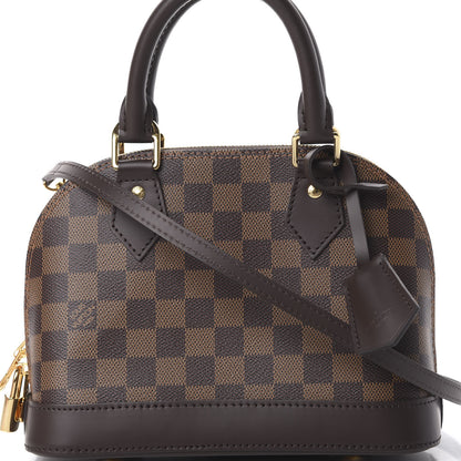 Louis Vuitton Damier Ebene Alma BB 7 of 10