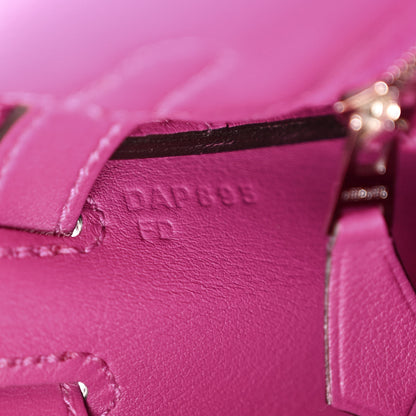 Hermes Swift Kelly Retourne 25 Rose Pourpre 7 of 11