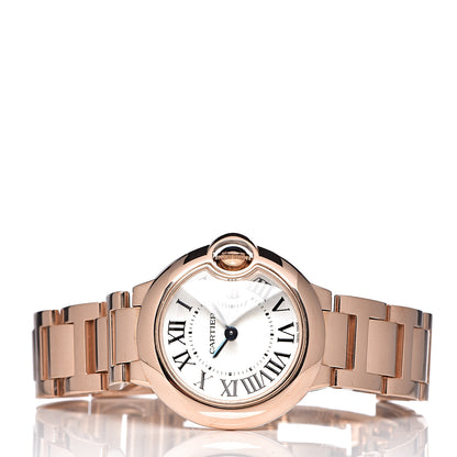 Cartier 18K Pink Gold 28mm Ballon Bleu De Quartz Watch 3 of 8
