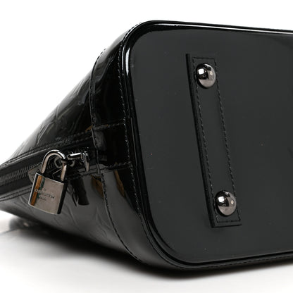 Louis Vuitton Vernis Alma PM Noir Magnetique 8 of 10