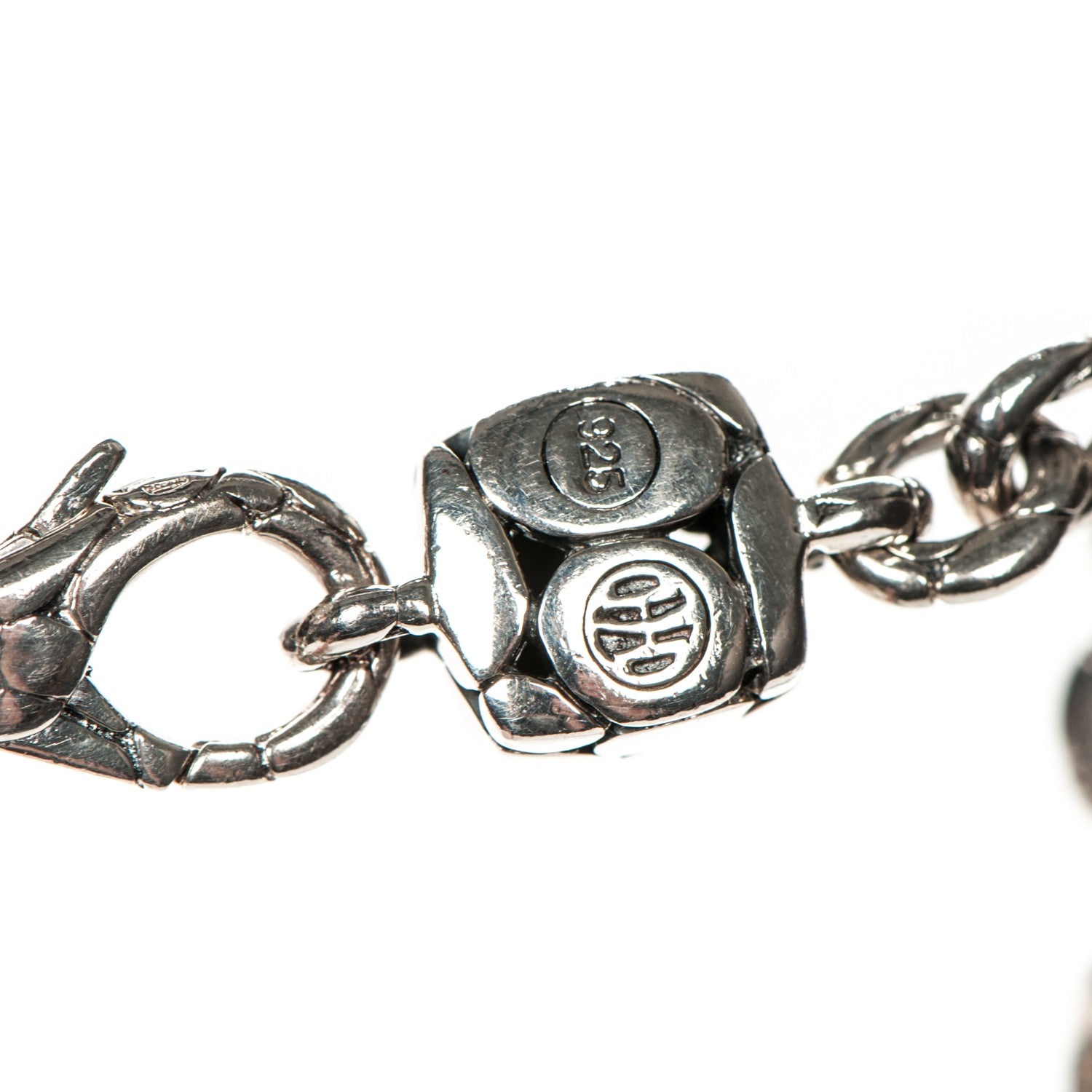 John Hardy Sterling Silver Kali Square Station Sautoir Necklace 4 of 5