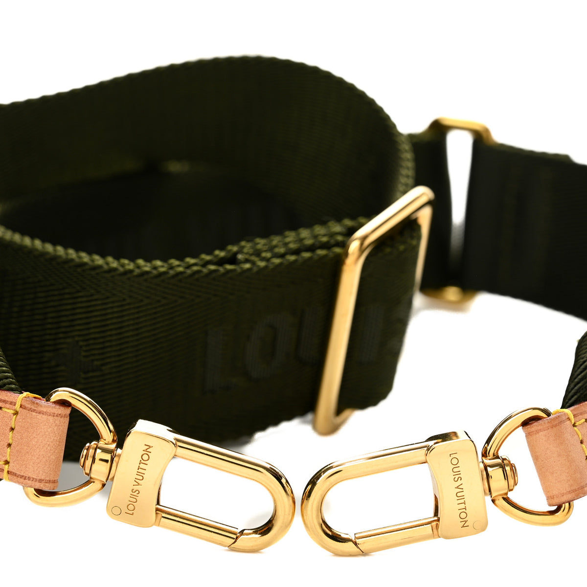 Monogram Multi Pochette Accessories Bandouliere Shoulder Strap Kaki
