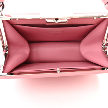 Prada Saffiano City Calf Light Frame Bag Pink 5 of 10