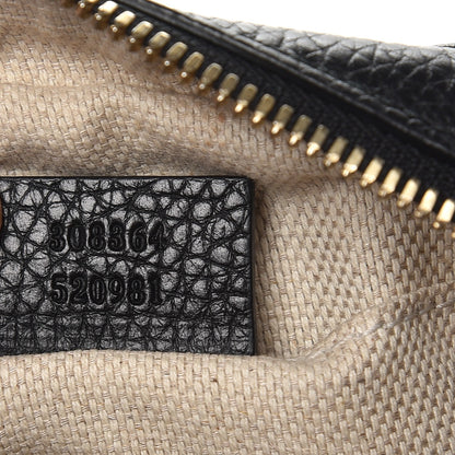 Gucci Pebbled Calfskin Small Soho Disco Bag Black 7 of 7