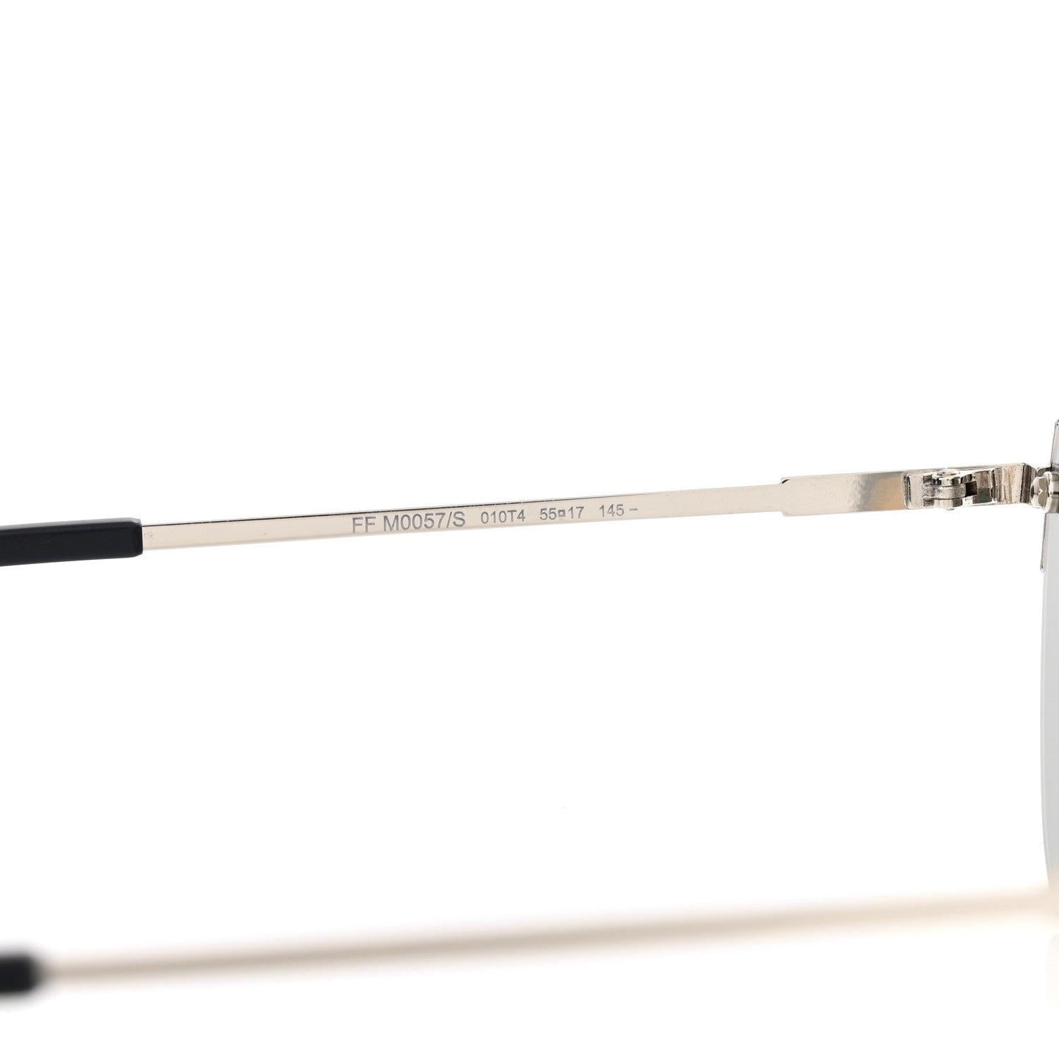 Fendi Metal Mirrored Sunglasses FF M0057/S Silver 5 of 8