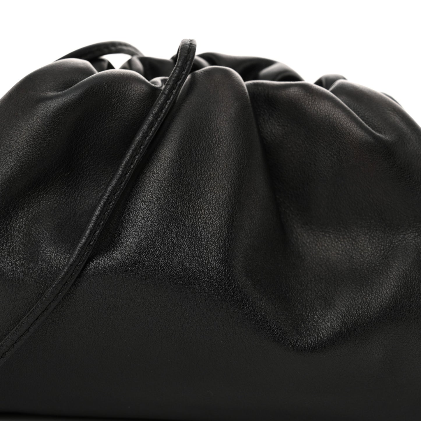 Butter Calfskin The Mini Pouch Black