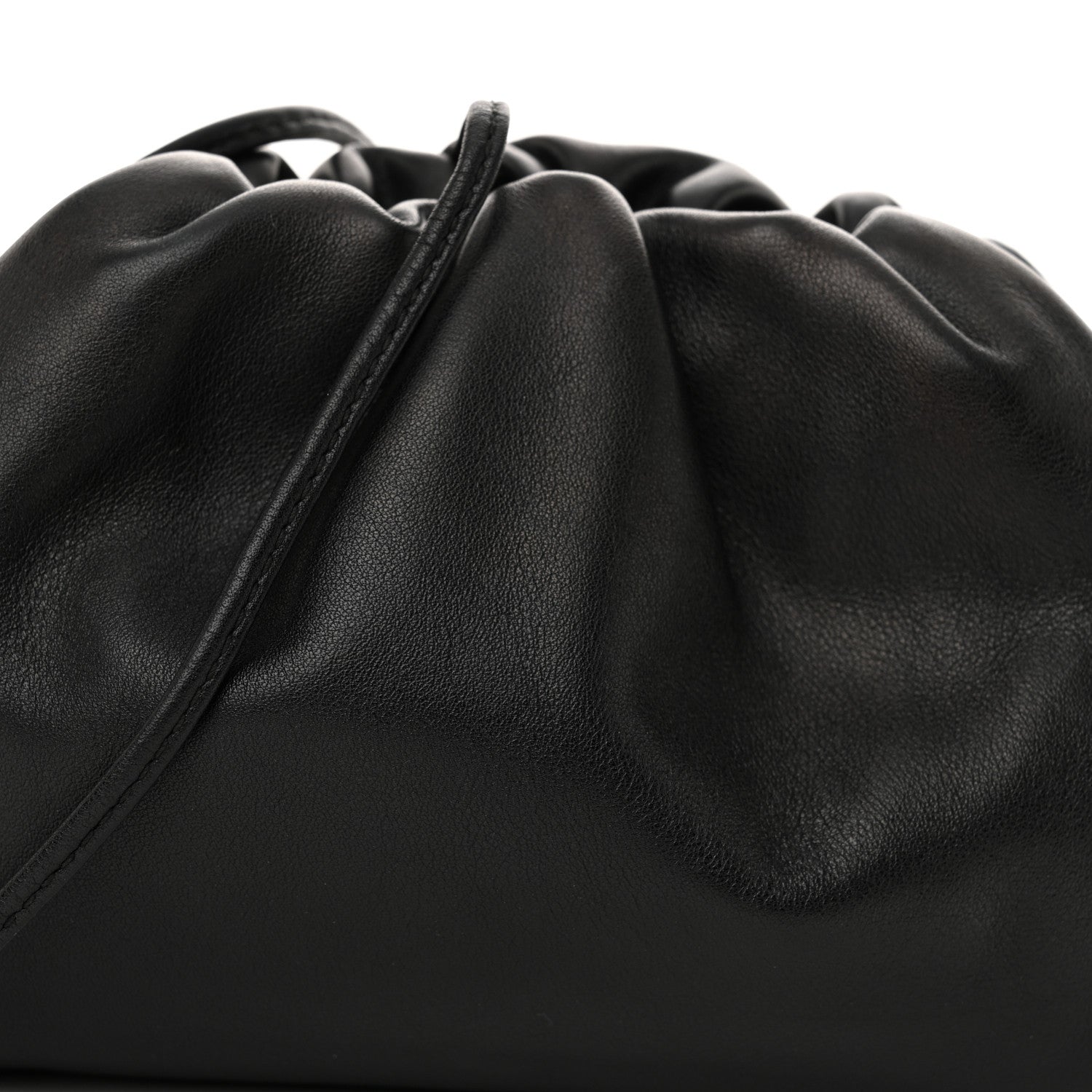Bottega Veneta Butter Calfskin The Mini Pouch Black 9 of 11