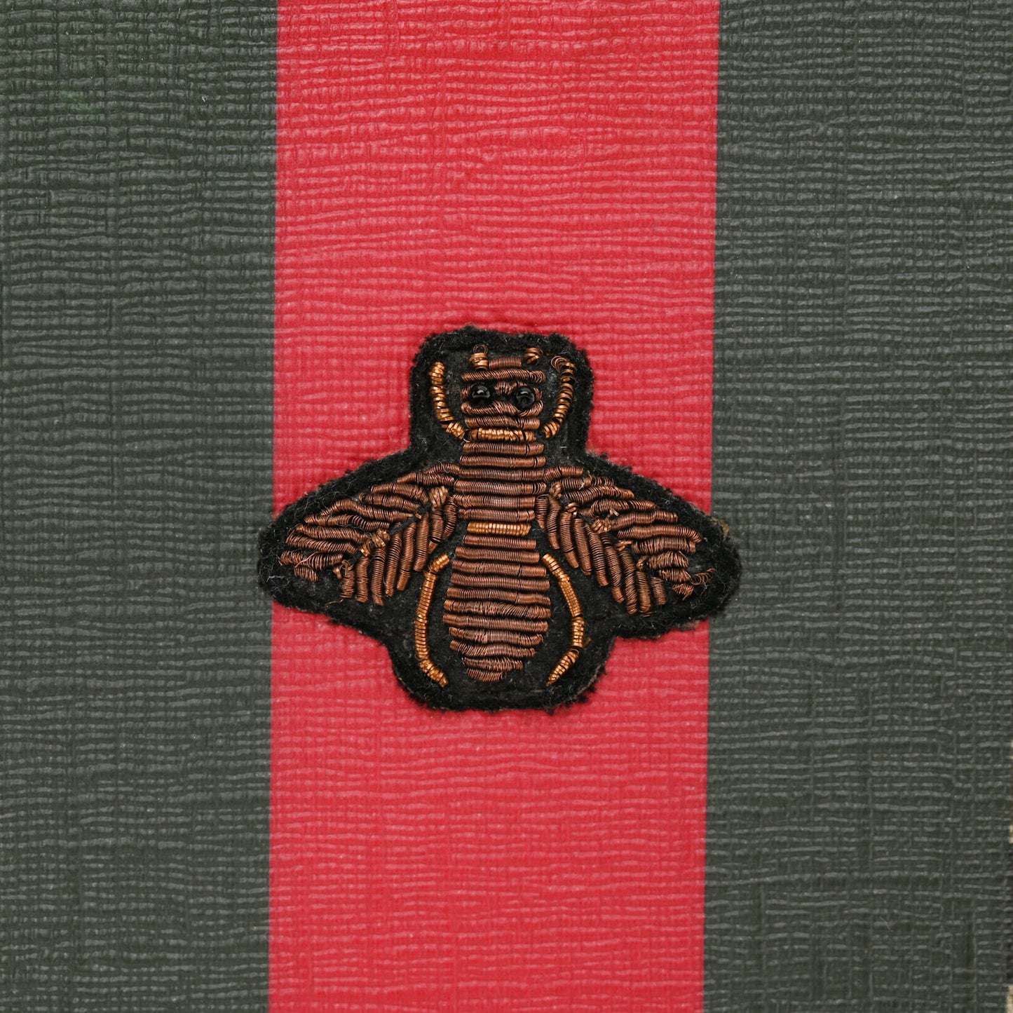 GG Supreme Monogram Caleido Web Messenger Beige Ebony