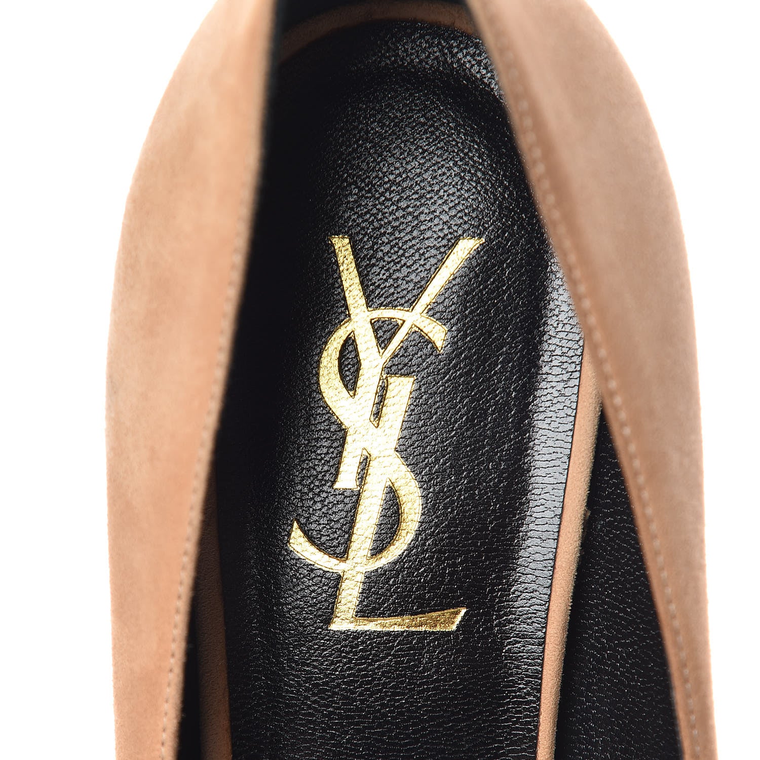 Saint Laurent Suede Patent Goatskin Tribute Two 80 Platform Pumps 37 Chair 7 of 13