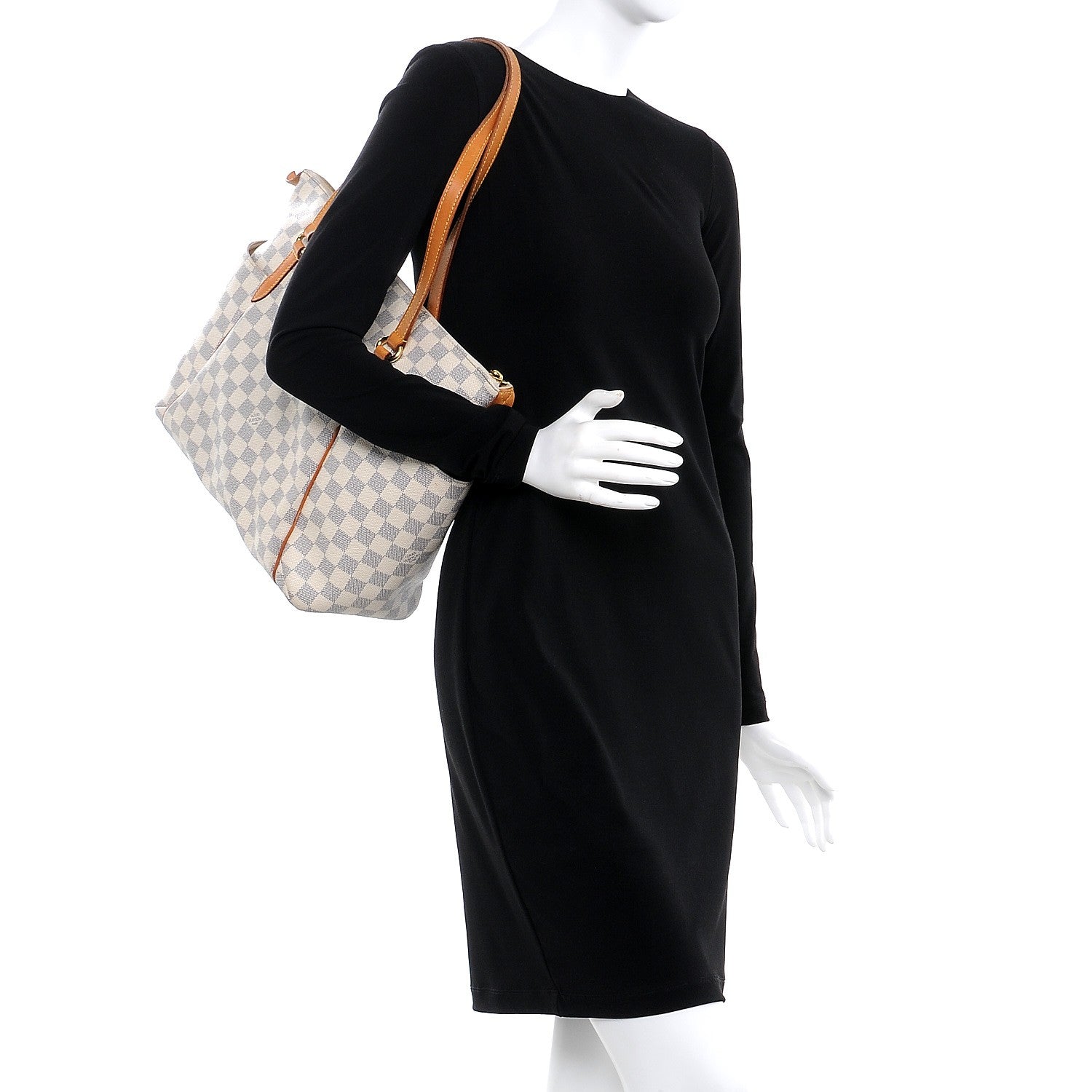 Louis Vuitton Damier Azur Totally MM 2 of 15