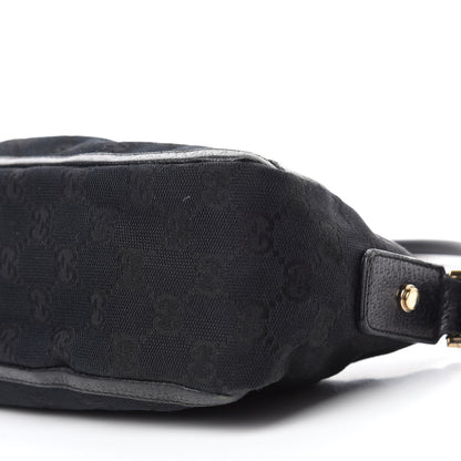 Gucci Monogram D Ring Abbey Pochette Black 7 of 10