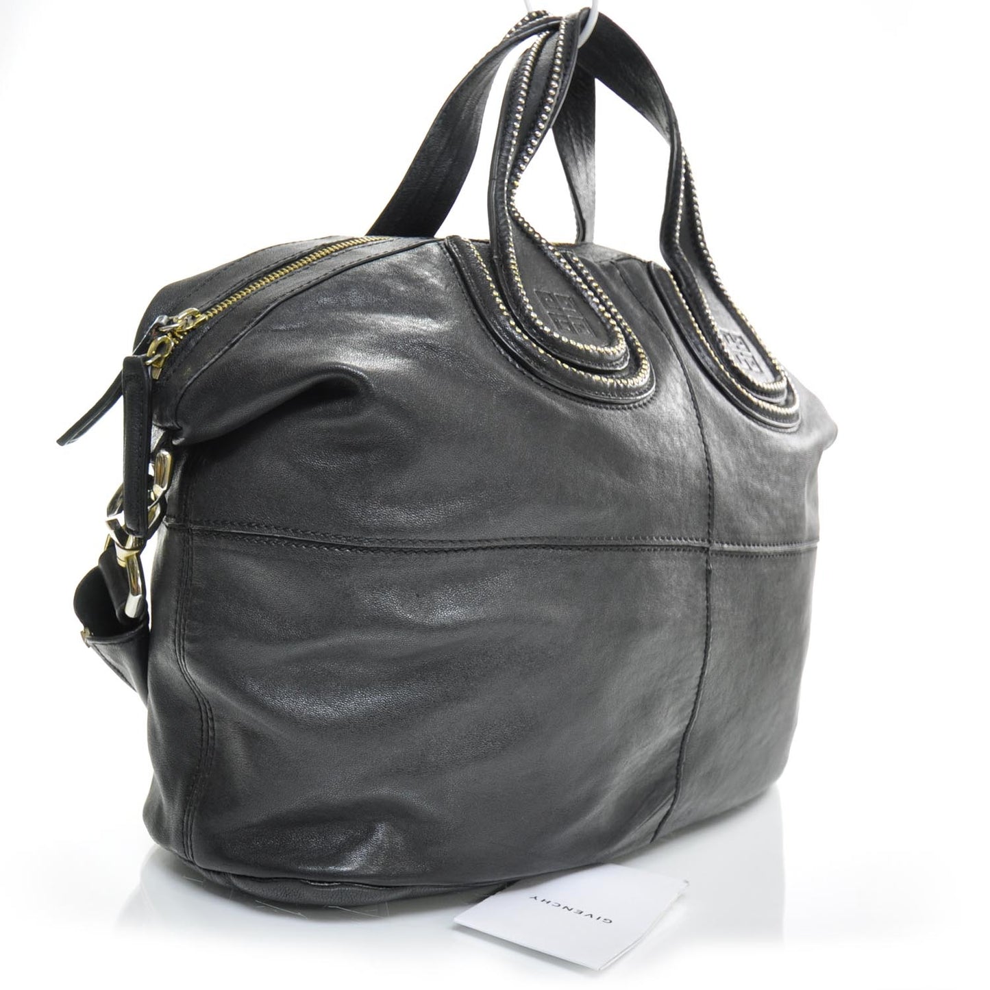 Leather Studded Nightingale Black