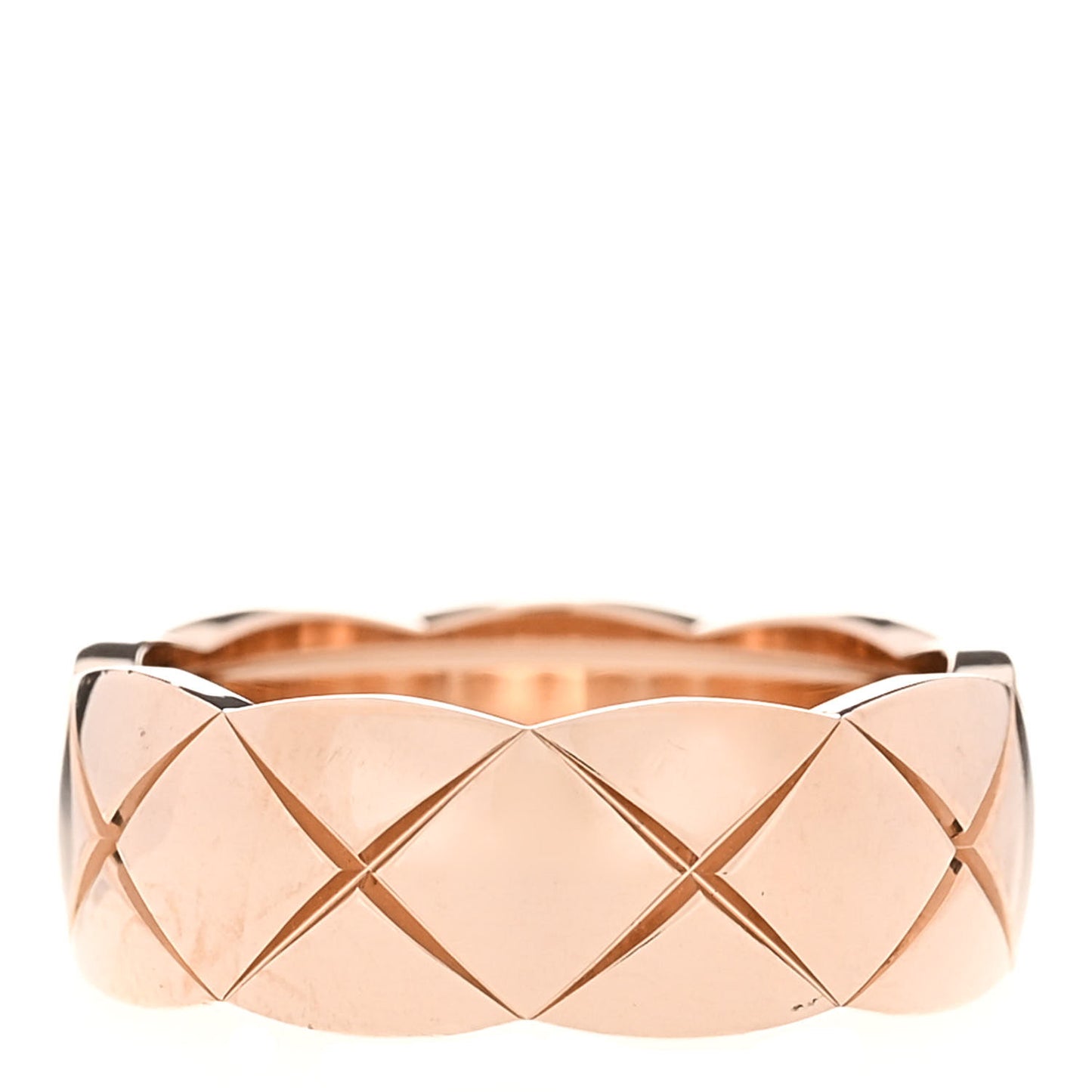 18K Beige Gold Small Coco Crush Ring 50 5.25