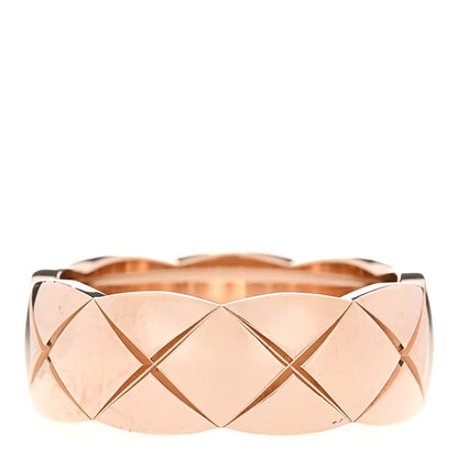 Chanel 18K Beige Gold Small Coco Crush Ring 50 5.25 1 of 8