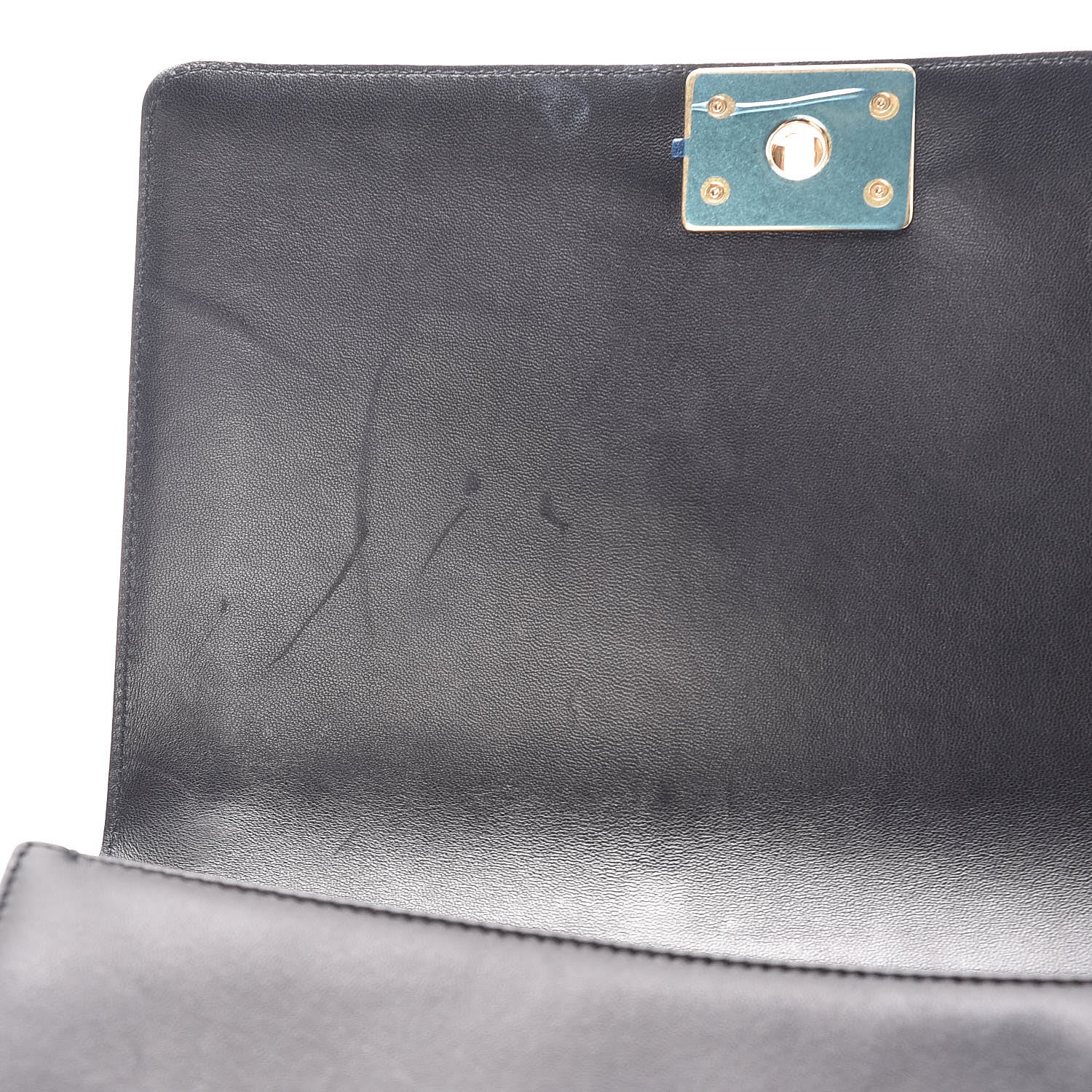 Chanel Lambskin Quilted New Medium Boy Flap Black 11 of 14