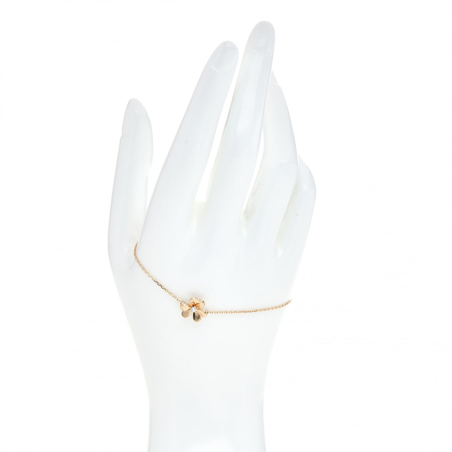 18K Yellow Gold Diamond Mini Frivole Bracelet