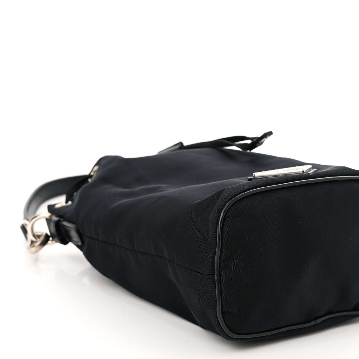 Prada Tessuto Nylon Night Bucket Bag Bleu 9 of 10